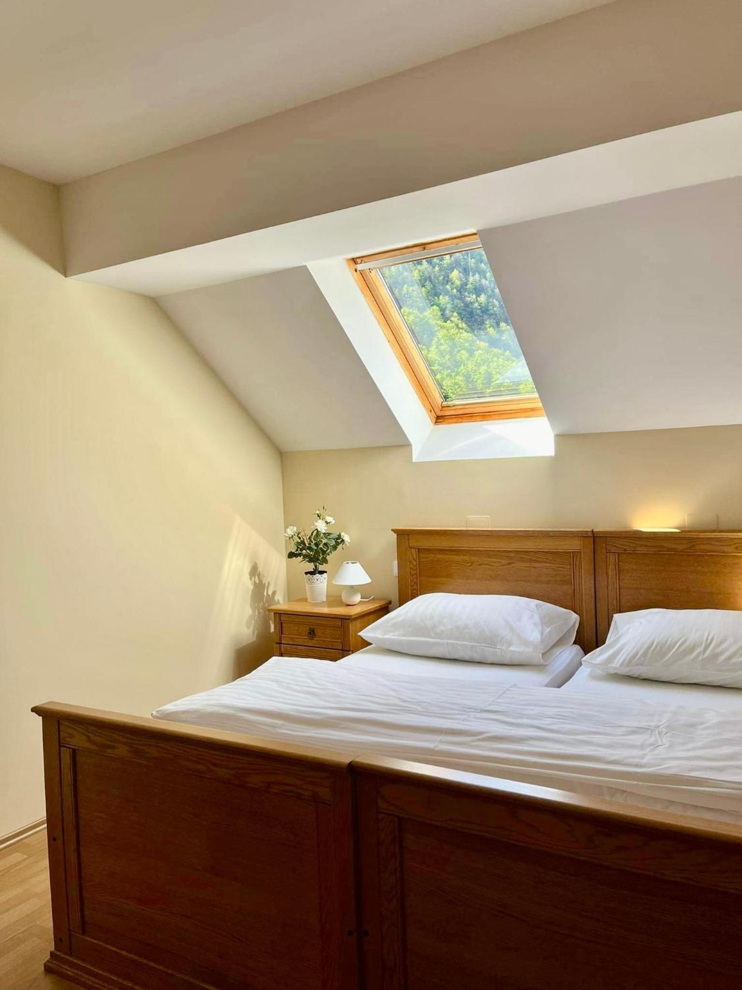 Hotel Alpine Log pod Mangartom ภายนอก รูปภาพ