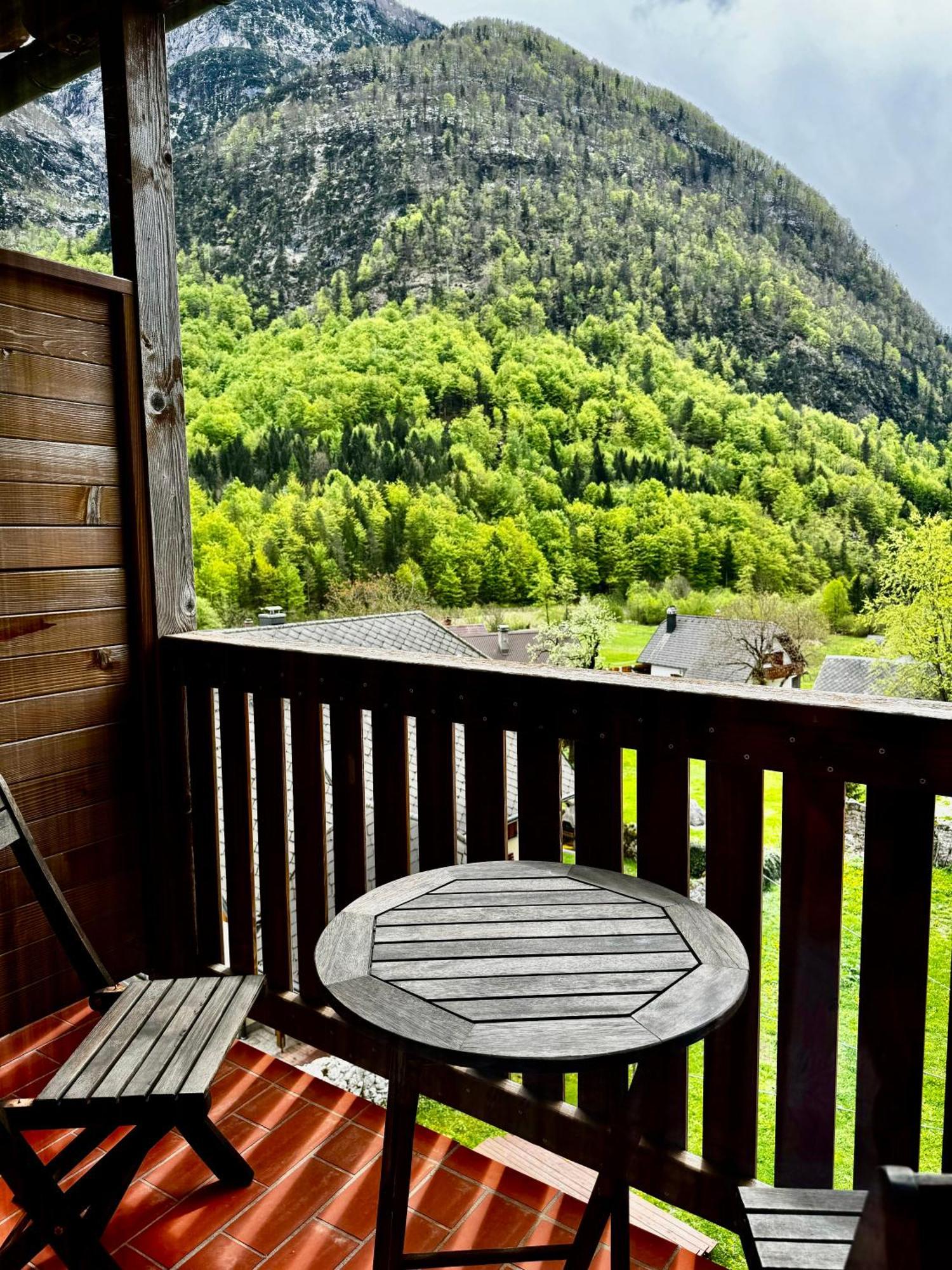 Hotel Alpine Log pod Mangartom ภายนอก รูปภาพ